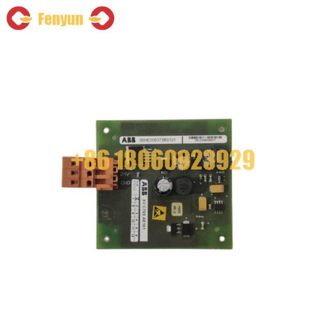 ABB 3BHE006373R0101 - Advanced Control Board for Industrial Automation