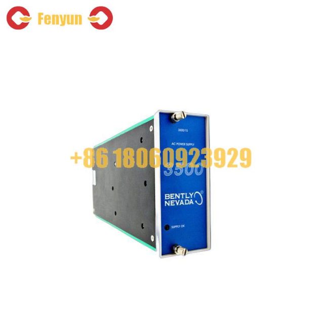 Bently Nevada 3500/15 127610-01: Advanced AC Power Supply Module for Industrial Automation