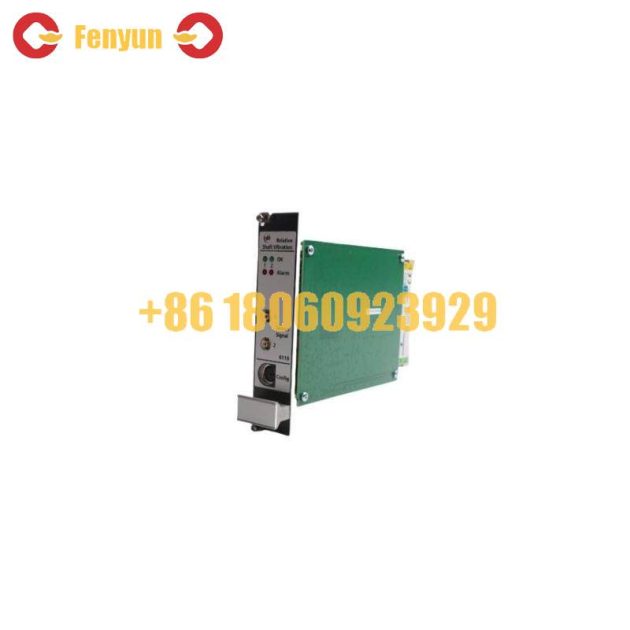 EMERSON A6110 Relative Shaft Vibrator Module, PLC