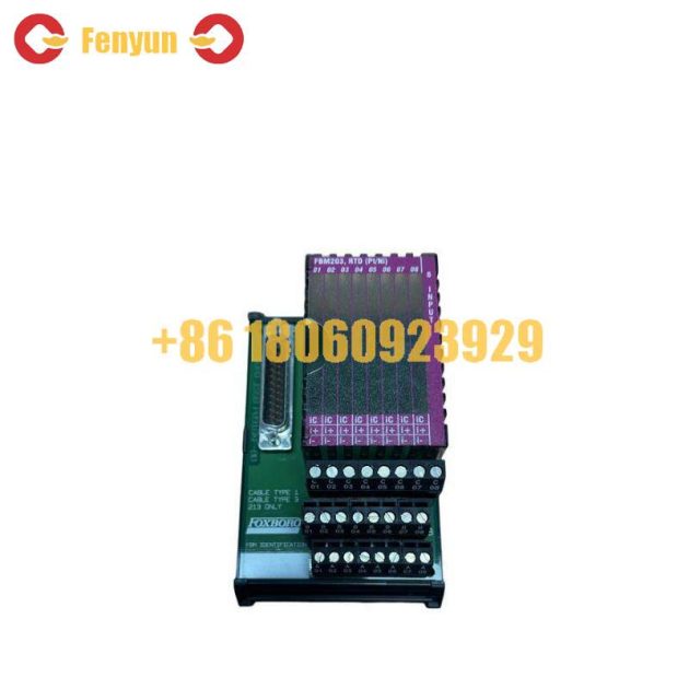 FOXBORO P0961BD-GW30B Control Module, High Precision Industrial Automation Component