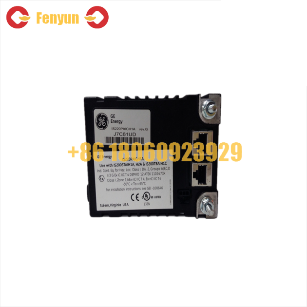 General Electric IS220PAICH1A Analog I/O Pack for Hazardous and Non-Hazardous Locations