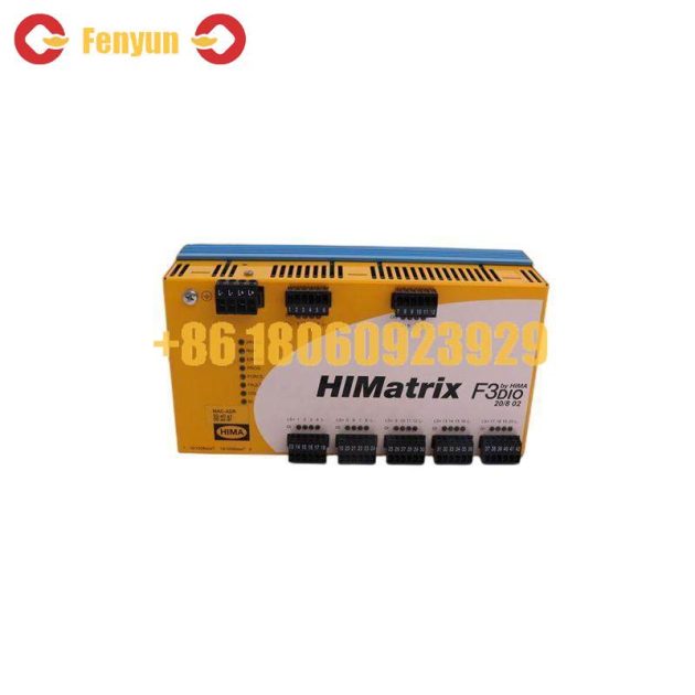 HIMA F3DIO20/802 - 16-Channel Digital Input Module for Industrial Control Systems