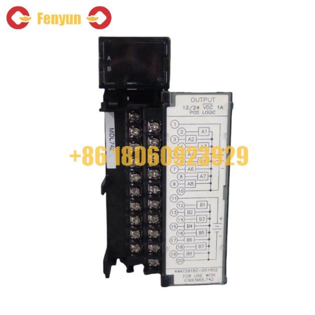 GE IC693MDL742C: Industrial ESCP Output Module for Precision Control